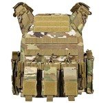 Adjustable Lightweight Tactical Vest with Quick Release