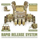 Adjustable Lightweight Tactical Vest with Quick Release