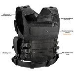 Marmot Tactical Mesh Vest with Detachable Belt & Holster