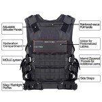 YAKEDA Tactical Vest - Ultra-Light & Adjustable