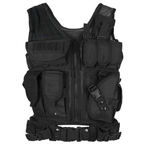 Lixada Adjustable Lightweight Tactical Training Vest