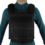 MGFLASHFORCE Men’s Tactical Vest - Black Airsoft Gear