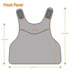 MGFLASHFORCE Men’s Tactical Vest - Black Airsoft Gear