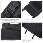 Black Tactical Airsoft and Paintball Vest