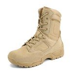 NORTIV 8 Men's Tactical Side Zip Boots 8