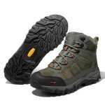 NORTIV 8 Men's Waterproof Hiking Boots - Army Green
