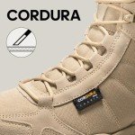 NORTIV 8 Men's Waterproof Tactical Military Boots