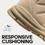 NORTIV 8 Men's Waterproof Tactical Military Boots