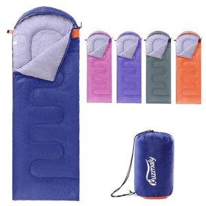 Kuzmaly Lightweight Waterproof 3-Season Sleeping Bag