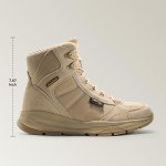 NORTIV 8 Men's Waterproof Tactical Military Boots