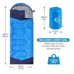 Oaskys 3-Season Lightweight Waterproof Sleeping Bag