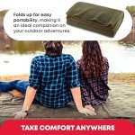 Olive Drab Fire-Resistant Wool Survival Blanket 66"x90