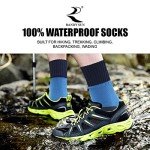 Men's Waterproof Hiking Ankle Crew Socks - Blue