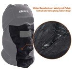 Sireck Winter Balaclava Mask - Water Resistant & Warm