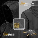 Men’s Lightweight Waterproof Rain Pullover Jacket