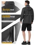 Men’s Lightweight Waterproof Rain Pullover Jacket