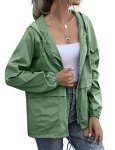 JMinger Women's Lightweight Waterproof Windbreaker Jacket