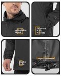Men’s Lightweight Waterproof Rain Pullover Jacket