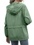 JMinger Women's Lightweight Waterproof Windbreaker Jacket