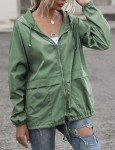 JMinger Women's Lightweight Waterproof Windbreaker Jacket