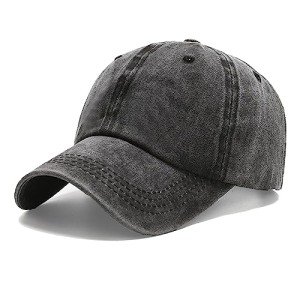 Vintage Distressed Cotton Dad Hat - Unisex Trucker Cap