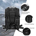 Hannibal Tactical MOLLE Black Assault Backpack