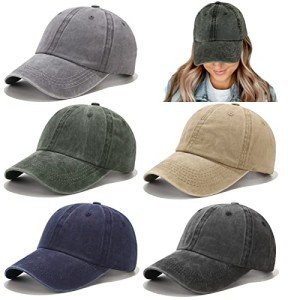 Vintage Washed Distressed Baseball Cap - Unisex