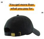 Black Adjustable Tactical Dad Hat - Classic Style