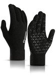 TRENDOUX Winter Touchscreen Driving Gloves - Black