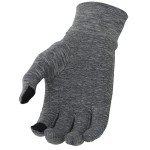 Lightweight Tactical Running Gloves - Large, Heather Gray