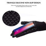 TRENDOUX Winter Touchscreen Driving Gloves - Black