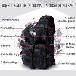 HAOMUK Tactical Sling Backpack for Survival & EDC
