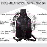HAOMUK Tactical Sling Backpack for Survival & EDC