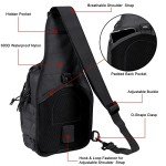 Waterproof Tactical Sling Backpack for Outdoor Use