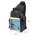 Waterproof Tactical Sling Backpack for Outdoor Use