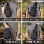 Waterproof Tactical Sling Backpack for Outdoor Use