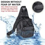 Waterproof Tactical Sling Backpack for Outdoor Use
