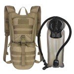 Unigear Tactical Hydration Pack with 3L Bladder