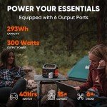 Jackery Explorer 300 Portable Power Station for Adventures