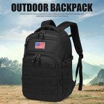 Wotony 25L Black Military Tactical Backpack