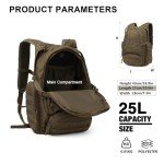 Mardingtop 25L Tactical Molle Backpack – Khaki