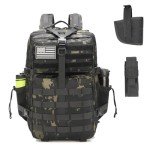 VTACOUTV 45L Tactical Military Backpack for Men
