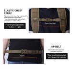 Mardingtop 25L Tactical Molle Backpack – Khaki