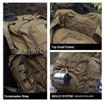 Mardingtop 25L Tactical Molle Backpack – Khaki