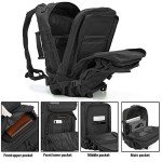 45L Tactical Military Backpack - Molle Assault Pack