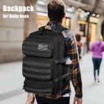 50L Military Tactical Backpack - Water Resistant Rucksack