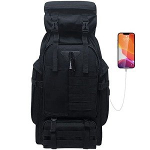 Vaupan 80L Tactical Waterproof Backpack for Adventures