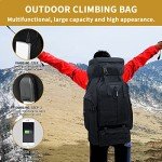 Vaupan 80L Tactical Waterproof Backpack for Adventures