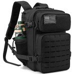 25L Tactical Military Backpack with Molle & Cup Holders
