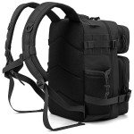 25L Tactical Military Backpack with Molle & Cup Holders